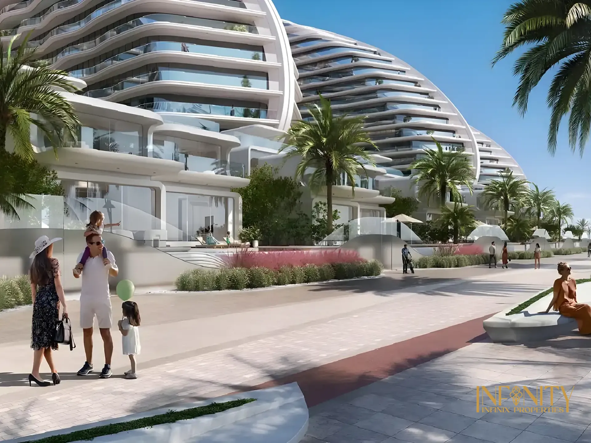 Oystra at Al Marjan Island by Zaha Hadid